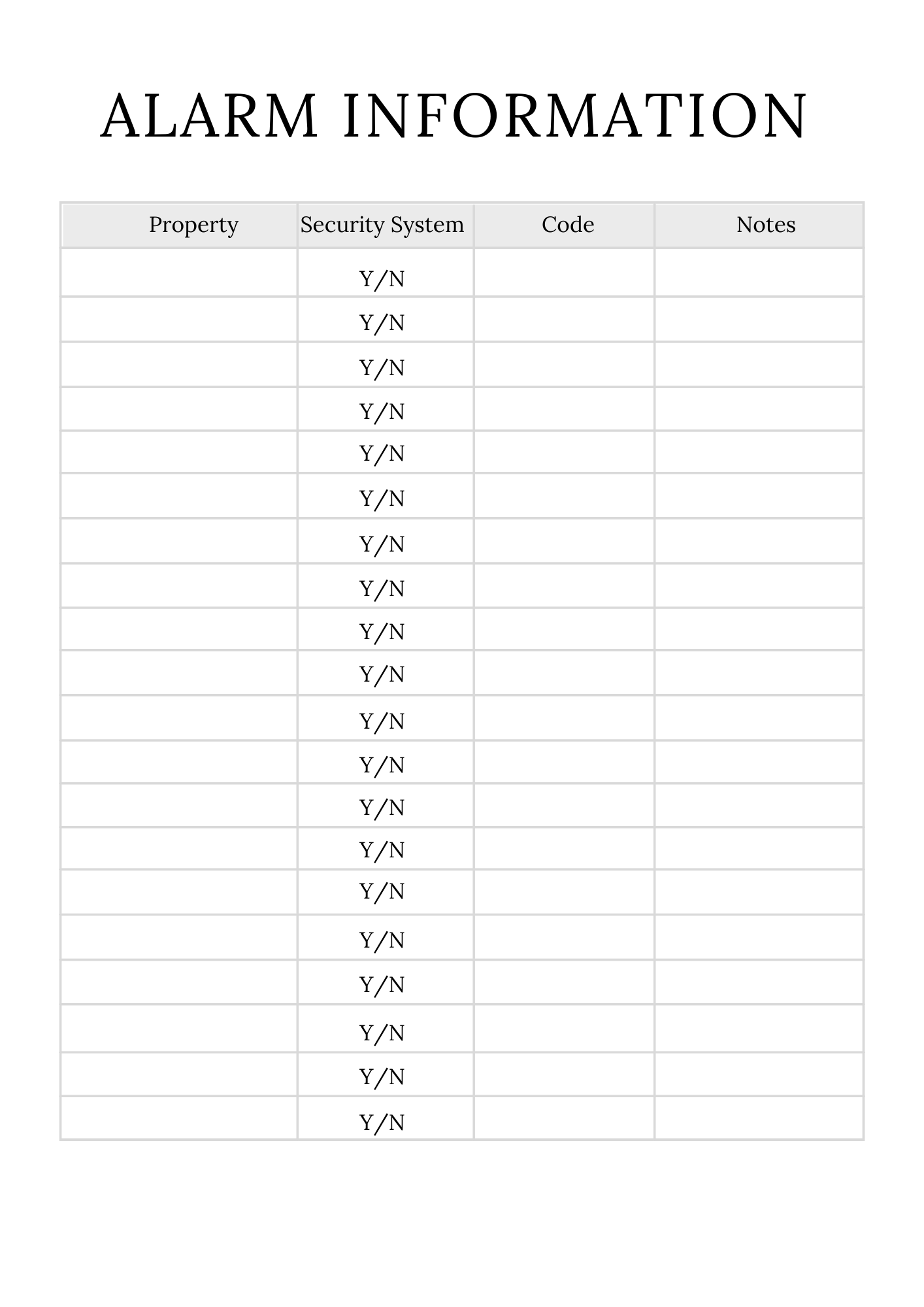 Rental Property Planner