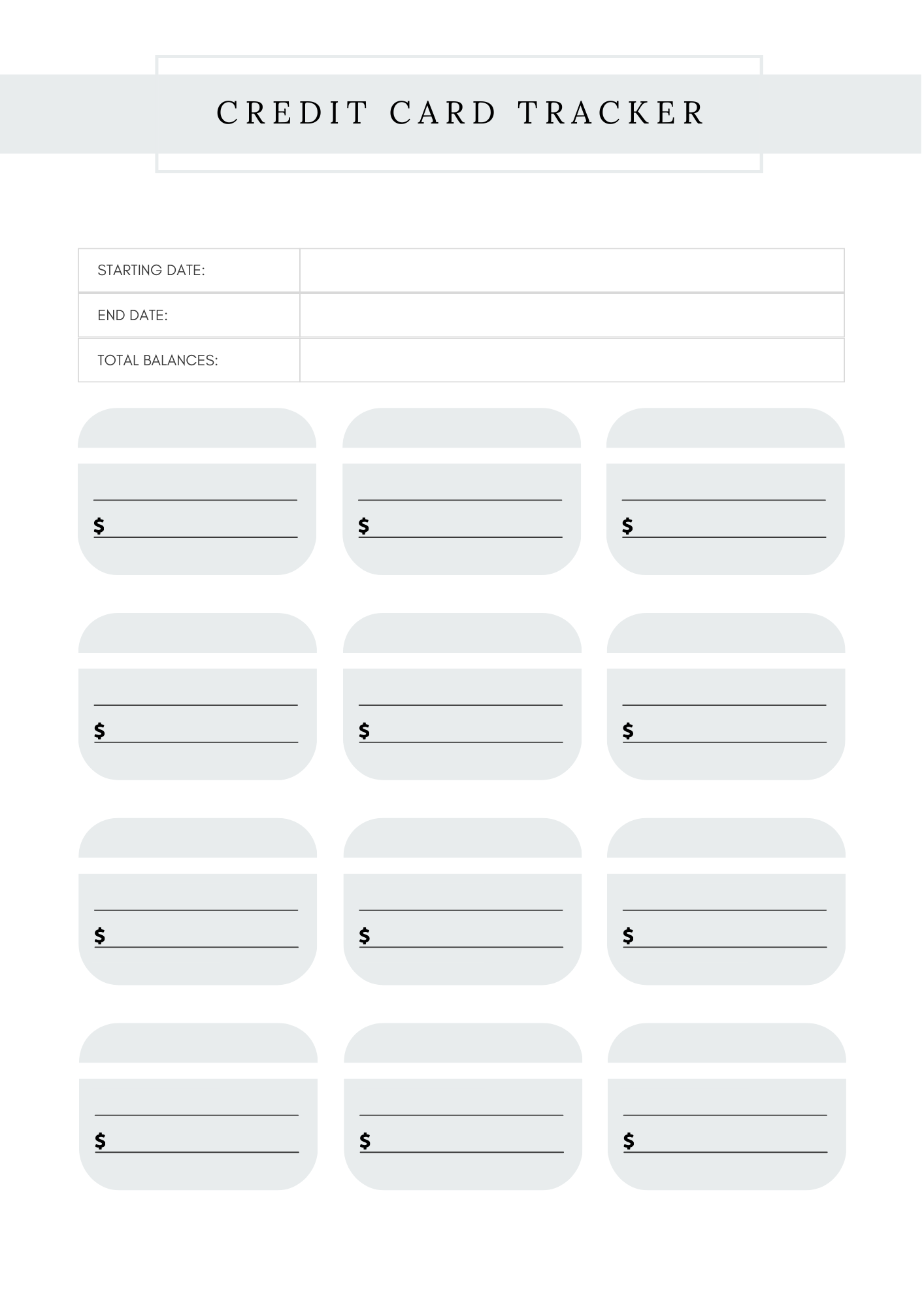 Credit Score Tracker