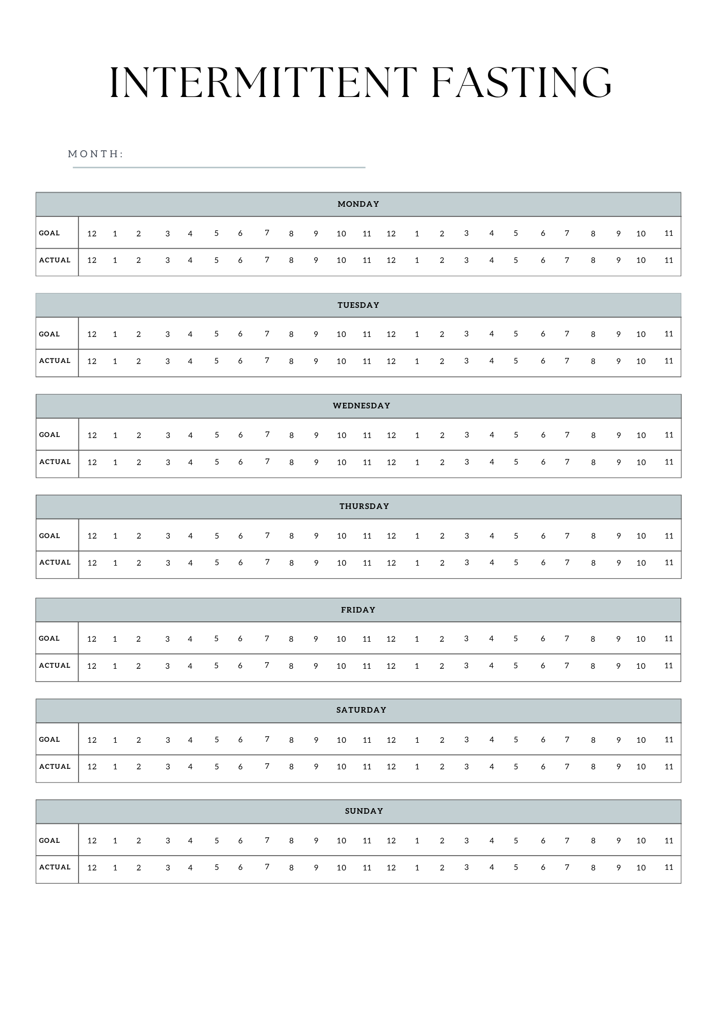 Weight Loss Journal